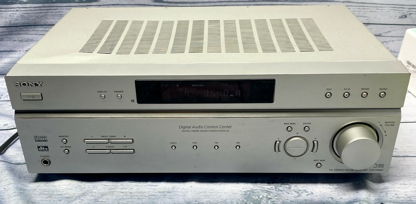 Sony Digital Audio Control Center 5.1 Channel 150 Watt Receiver STR