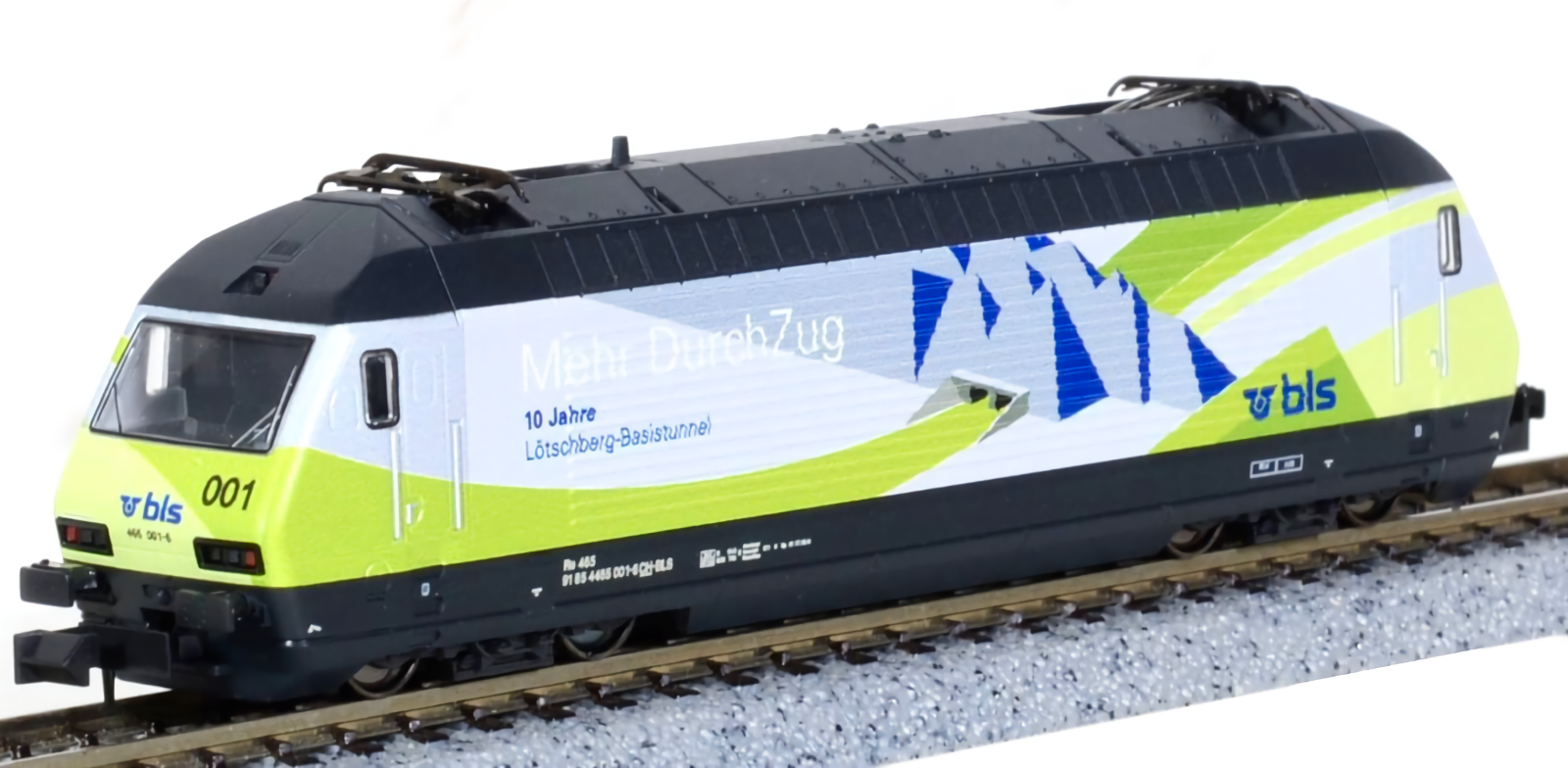 N Kato Lemke K137124 BLS Re465 001-6 Lotschberg Basistunnel