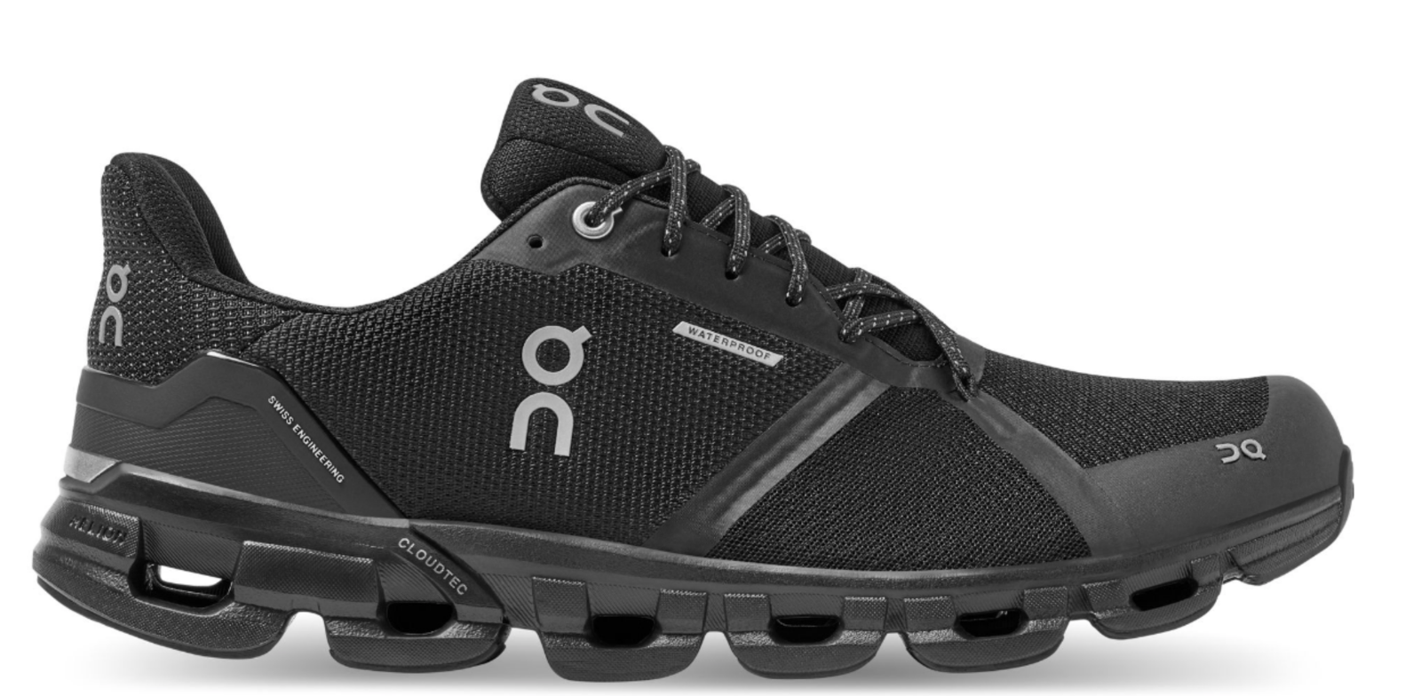

Новые мужские кроссовки ON CLOUDFLYER WATERPROOF Black Lunar, Черный