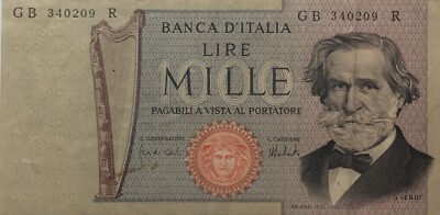 Italy 1000 Lire Vatican