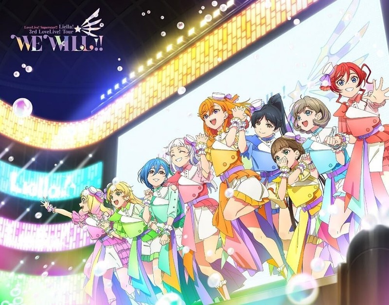 Love Live Superstar Liella 3rd Lovelive Tour We Will Blu-Ray Memorial Box Neuf