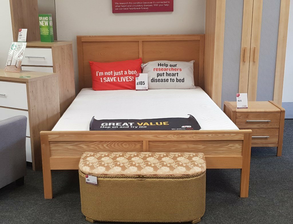 BHF NORTHAMPTON Pine King size Bed Frame & Mattress (1800937001) in