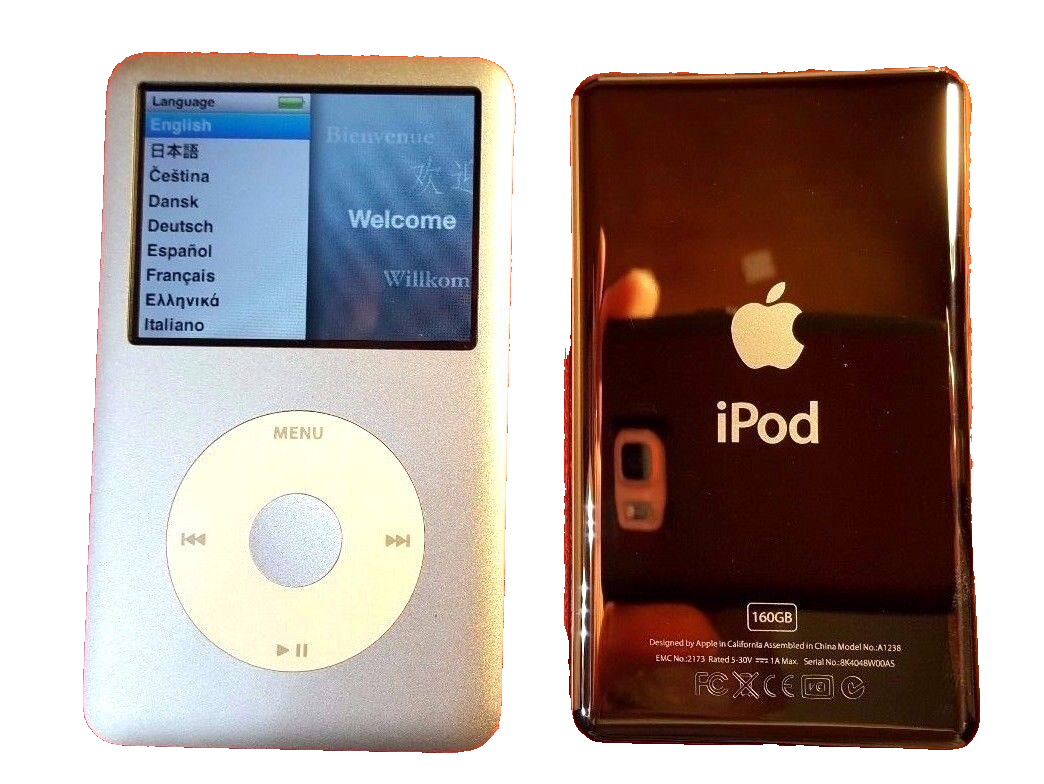 Apple iPod Classic 7th Generation Silver (160 GB ) MC293LL/A Apple iPod Classic 7th Generation Silver (160 GB ) MC293LL/A
