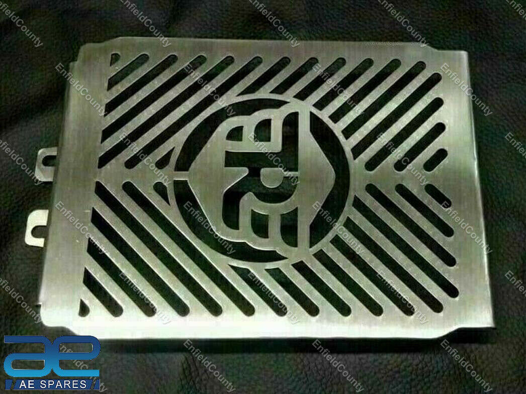 Radiator Cover Guard Grill Stainless Steel For Royal Enfield Interceptor 650 