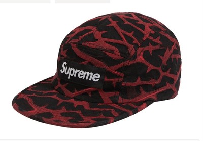 Supreme Thorn Camp Cap Black Size: OS