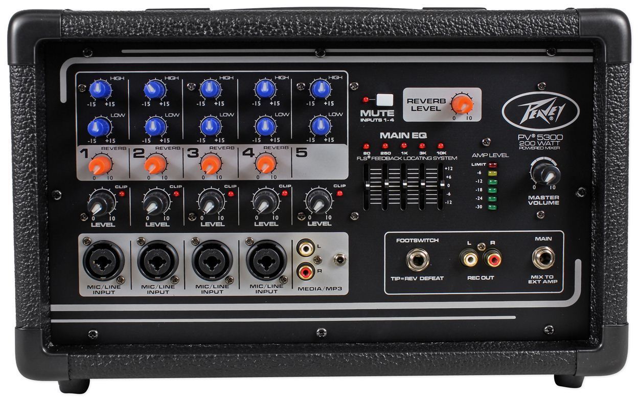 Peavey Powered Live & Studio Mixers