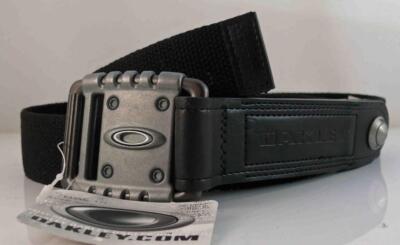 90s OAKLEY アーカイブ レザー ベルト 牛革100% ビッグバックル 90s OAKLEY アーカイブ レザー ベルト 牛革100% ビッグバックル