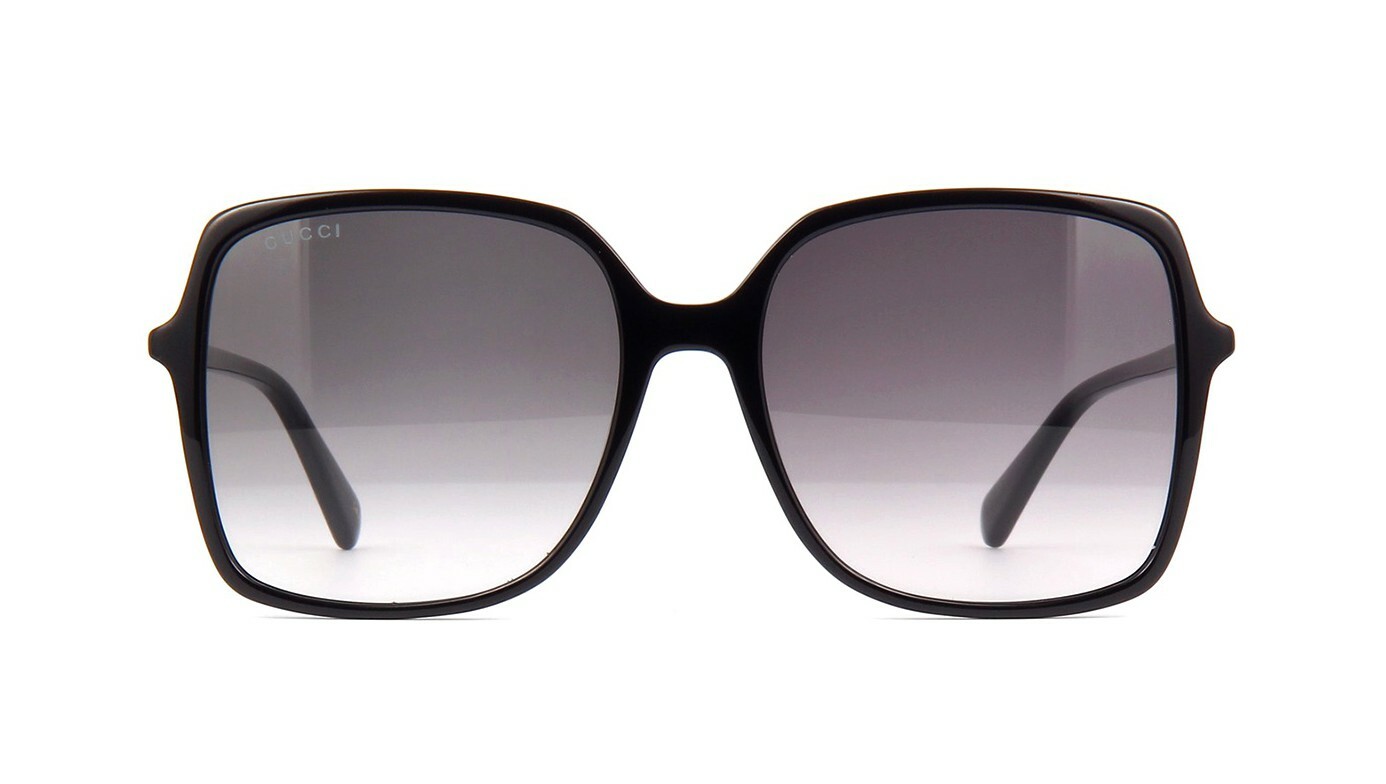 Pre-owned Gucci Gg0544s Black/grey Shaded (001 A) Sunglasses