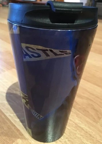 Nathan Fillion Castle Ceramic Travel Mug Tumbler Cup