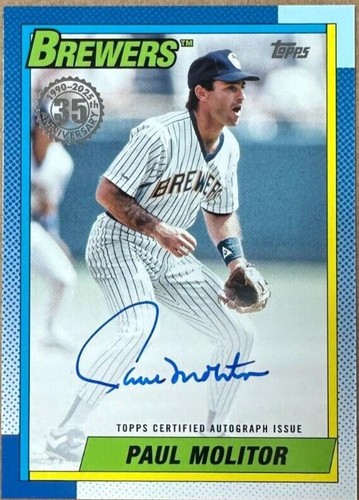 2025 Topps Series 1 - Paul Molitor #90A-PM