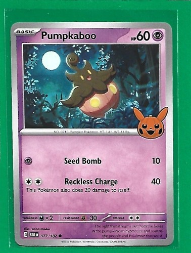 ThePokemonWeekly No,32-2「涼しげ！ホエルコウォッチング」 Pokémon TCG Halloween Trick Or Trade 2024 Pumpkaboo #77/182