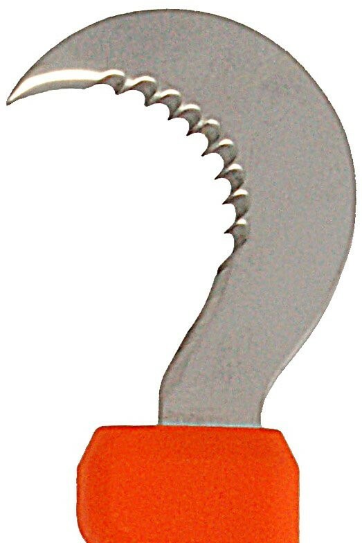  6 1/2" Grape Hook Knife Serrated Stainless Steel Blade  3 Pack