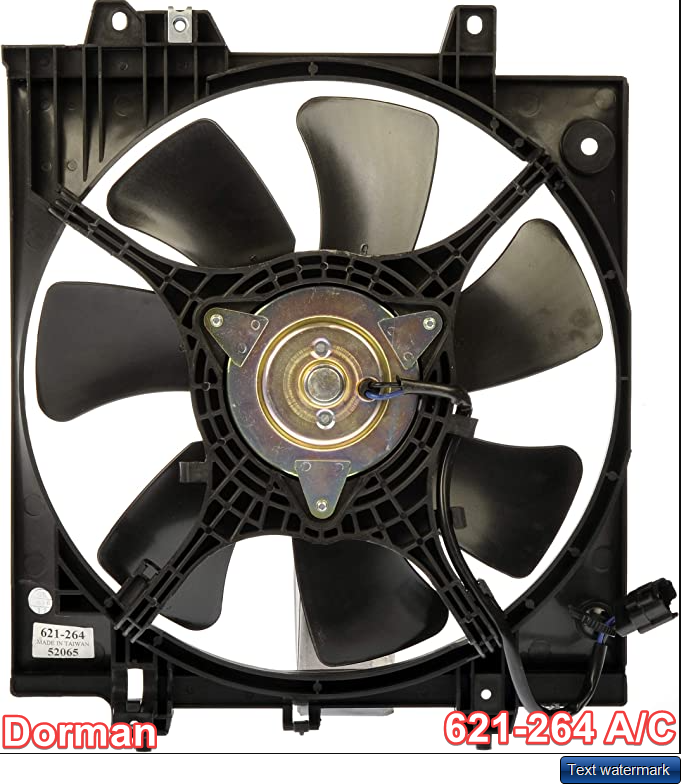 Dorman 621-264 A/C Condenser Fan Assembly Compatible with Select Subaru Models