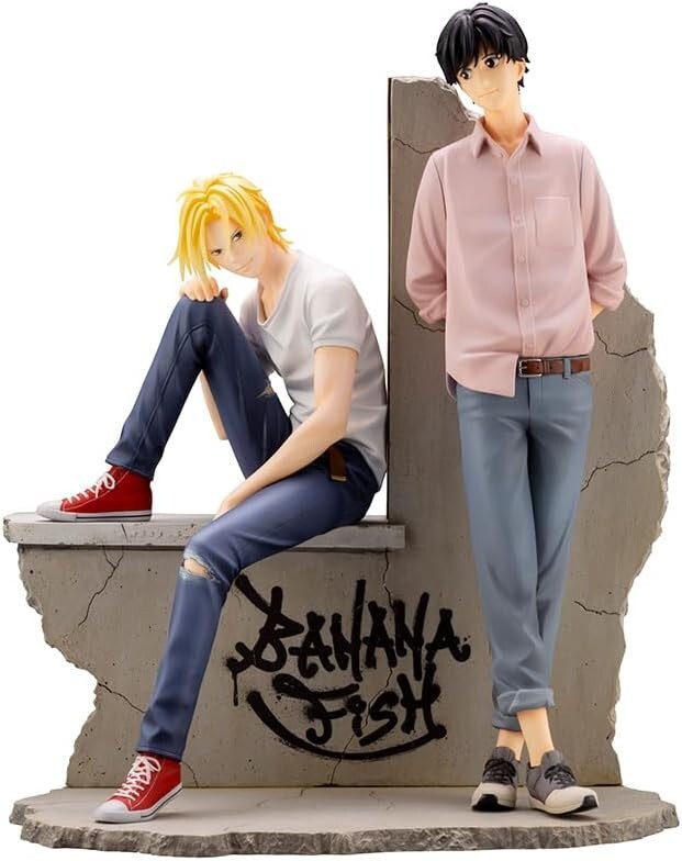KOTOBUKIYA ARTFX J BANANA FISH Figure Ash Lynx & Eiji