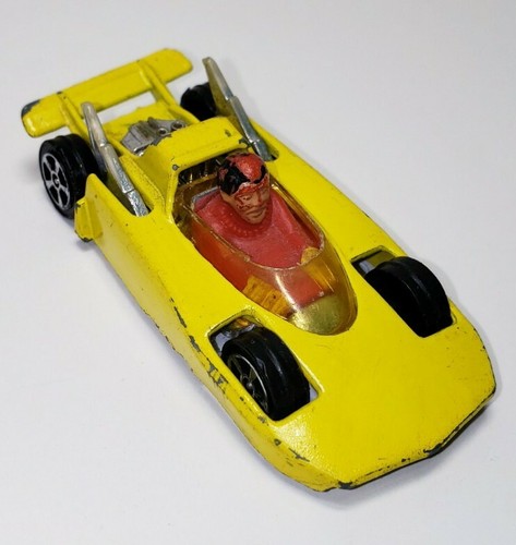 Vtg Rare 1979 Corgi Shazam Diecast Yellow Car DC Comics Inc