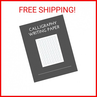 Calligraphy Writing Paper: 100 Sheet Pages, Calligraphy Practice Paper And Workb