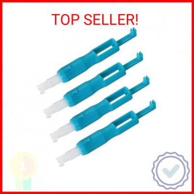 4PCS Automatic Needle Threader Needle Threading Tool Machine Needle Inserter Thr