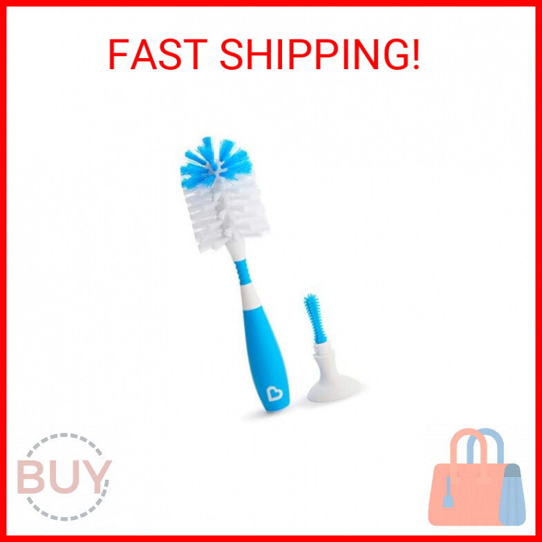 Munchkin® Bristle™ Bottle Brush, Blue