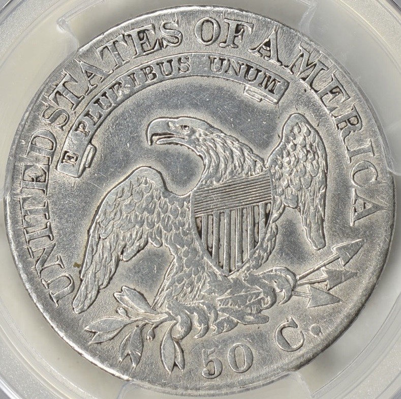 1825 Capped Bust Half Dollar PCGS AU Details