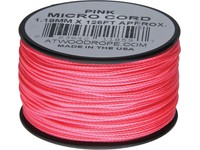 PINK Atwood Rope MFG Micro Cord 125ft Pink MS16