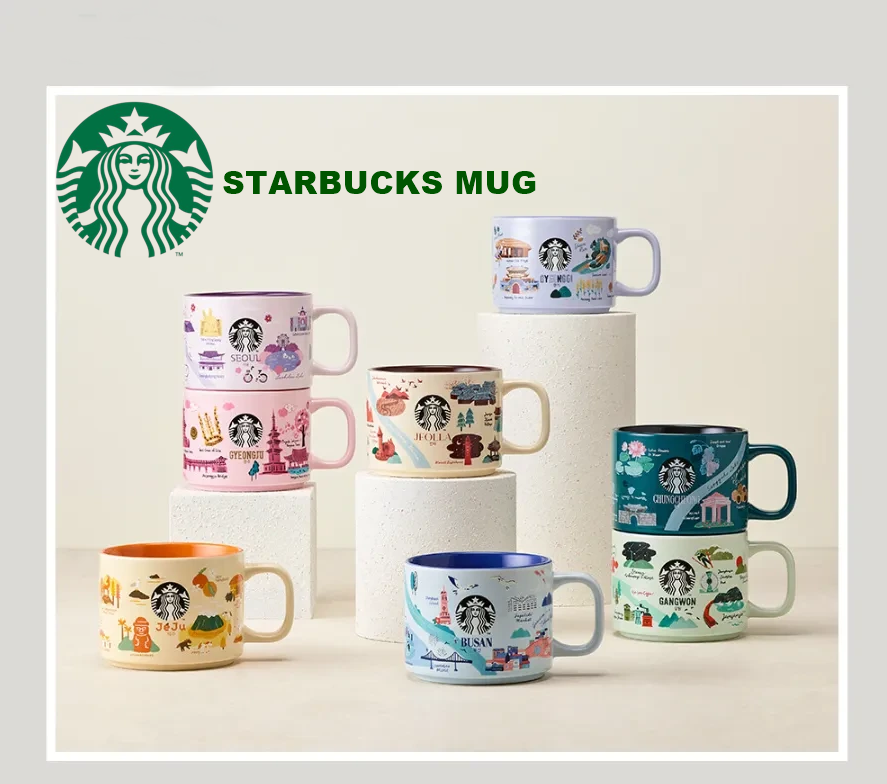 STARBUCKS KOREA 2024 Regional Collection Mug 355ml City Tour