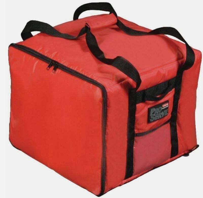 RUBBERMAID Insulated Bag 17 x 17 x 13 FG9F3800RED, Red 3800, NEW