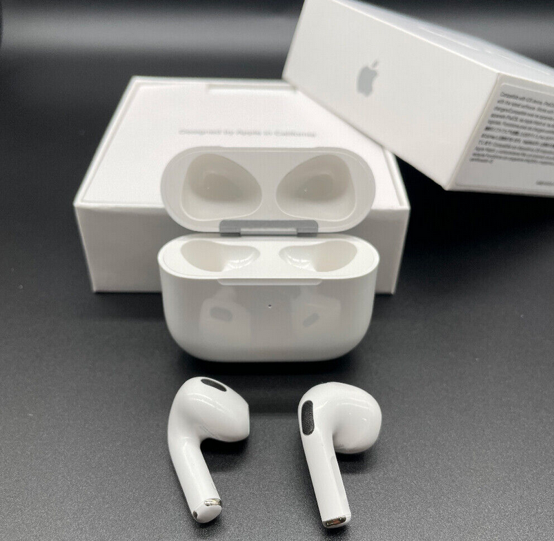 APPLE AIRPODS (3RD GENERATION) BLUETOOTH WIRELESS EARBUDS CHARGING