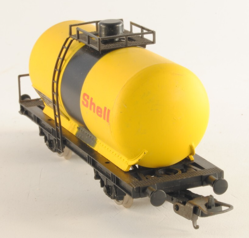 Lima 2713 vagone cisterna SHELL carro merci FS trasporto olio minerale H0 1:87