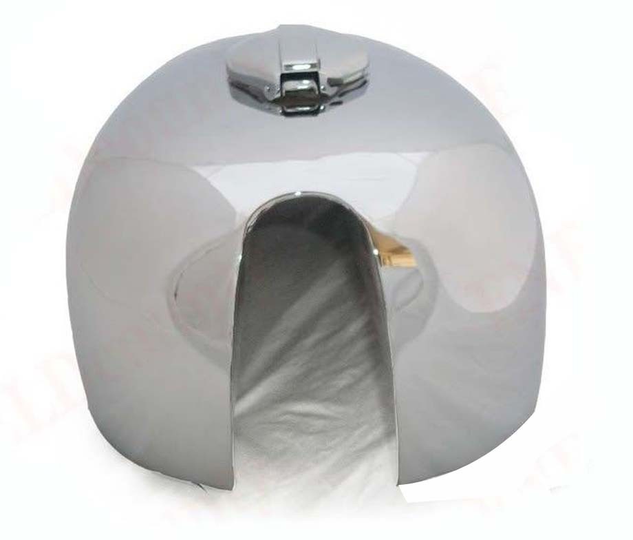 1964 BSA A65 25PH Spitfire Hornet Aluminum Polished Gas Fuel Tank With Cap  