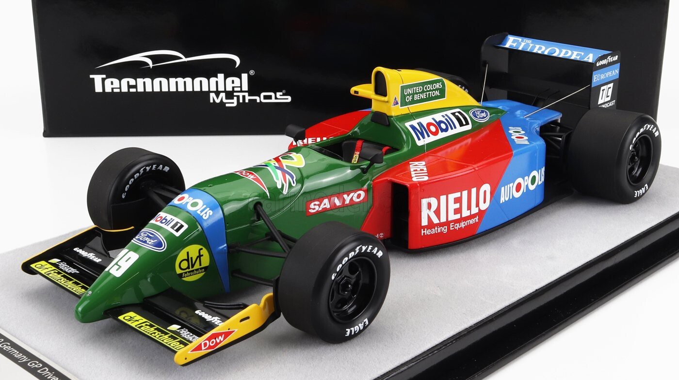 Tecnomodel BENETTON F1 B190 GERMANY GP 1990 NANNINI #19 LE80
