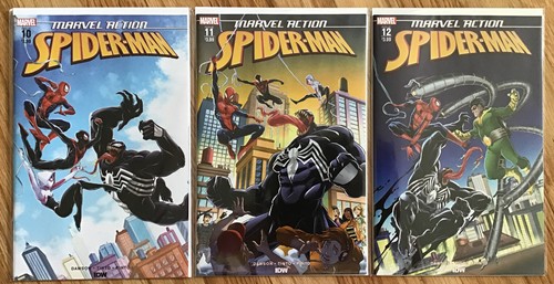 Marvel Action Spider-Man #10 11 and 12A SET 2019 NM Marvel