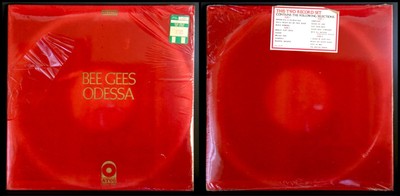BEE GEES 1969 STILL SEALED ODESSA 2 - LP HYPE STICKER NOT A CUT-OUT!!!! RARE!!!