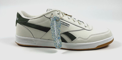 Reebok Club MEMT Sneaker/Shoes White/Harmony Green/Gum Soles Men's Size 11 NIB