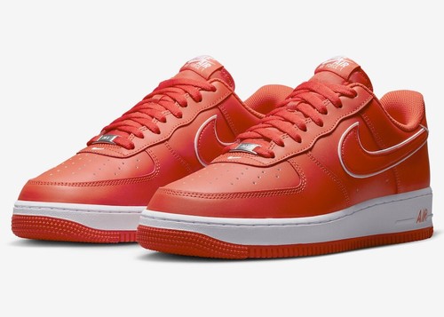 Nike Air Force 1 '07 Low Picante Red White Men's Sz 11