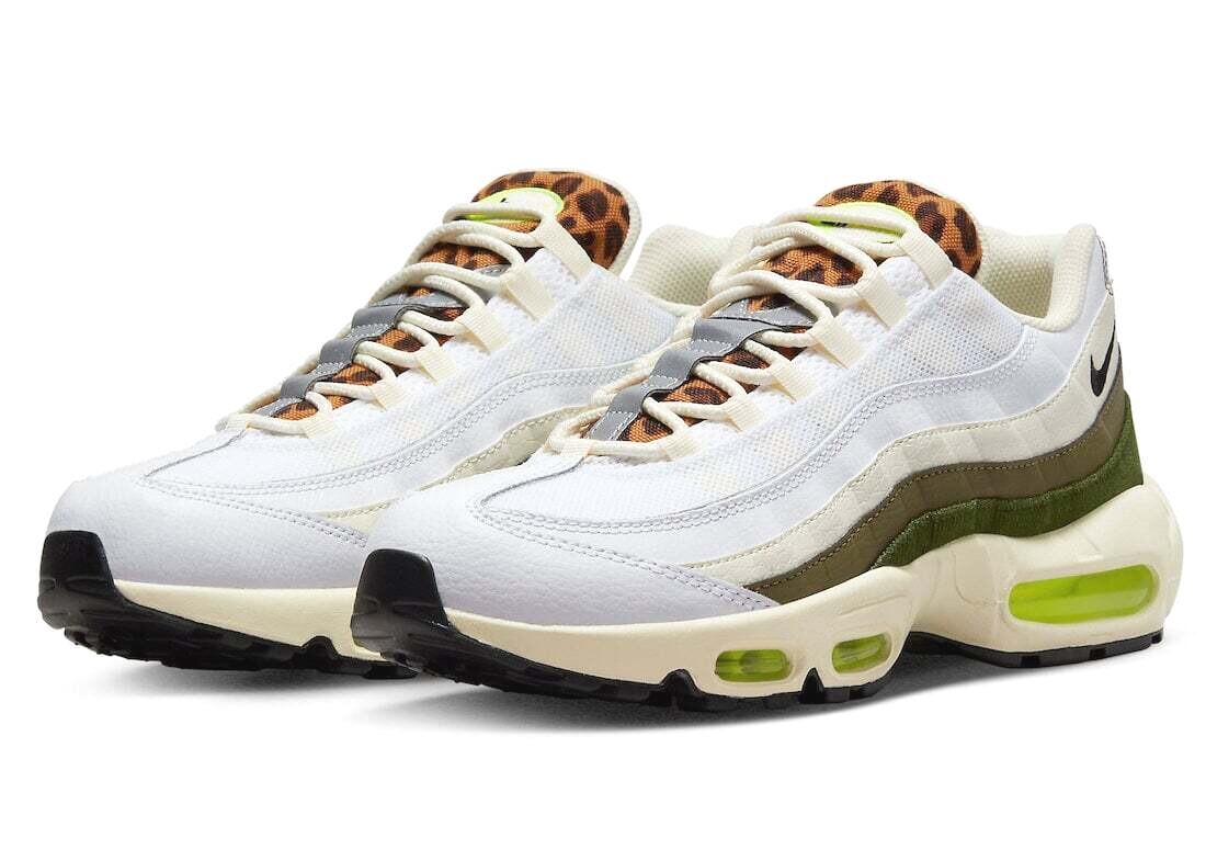 Nike Air Max 95 Leopard Tongue Sneakers Low Top Shoes
