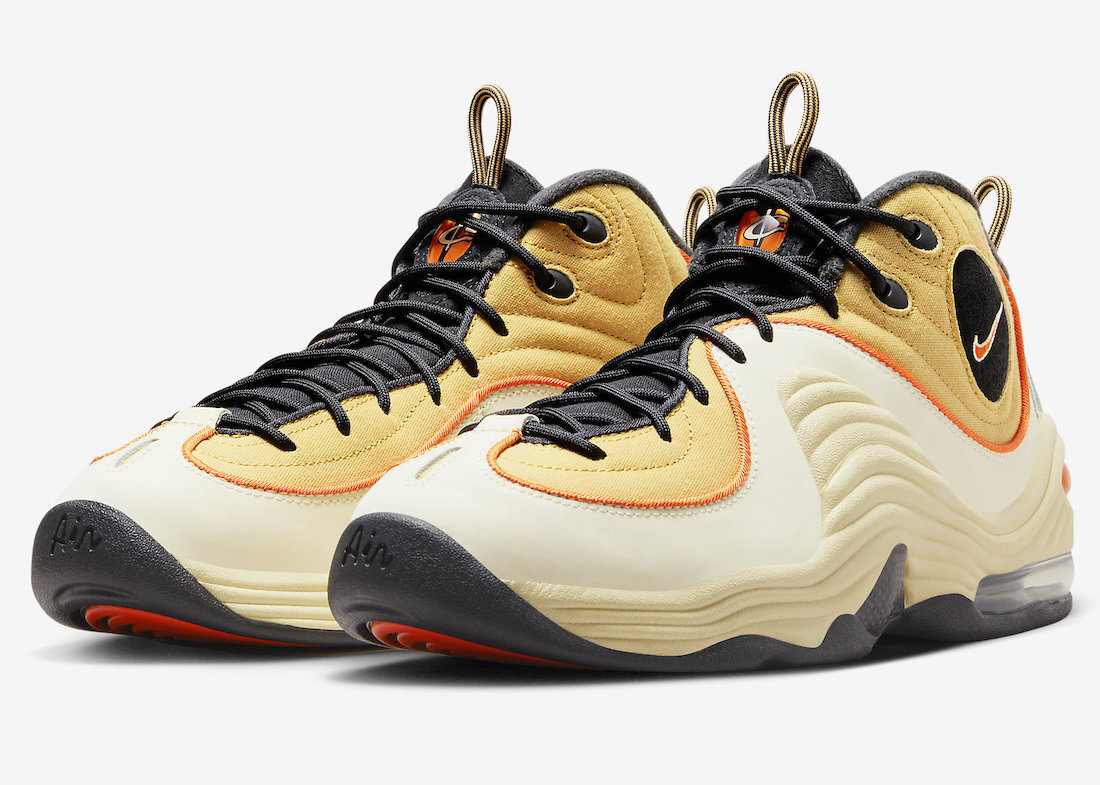 シューズ(男性用) NIKE AIR PENNY 2 27cm wheat gold 26.5 Nike-Air-Penny-2-Wheat-Gold-