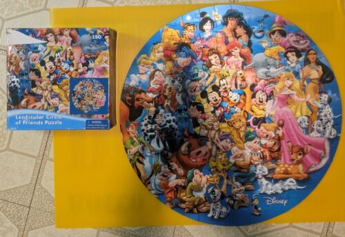 Cardinal Disney Lenticular Circle of Friends 150 Piece Puzzle - Complete  047754855708 on eBid United States