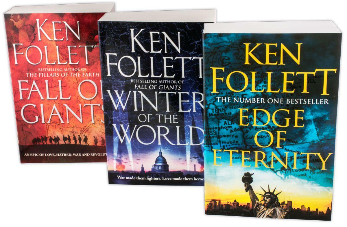 Ken Follett Century Trilogy Series Collection 3 Books Giants, Eternity, World 9789526529035 eBay
