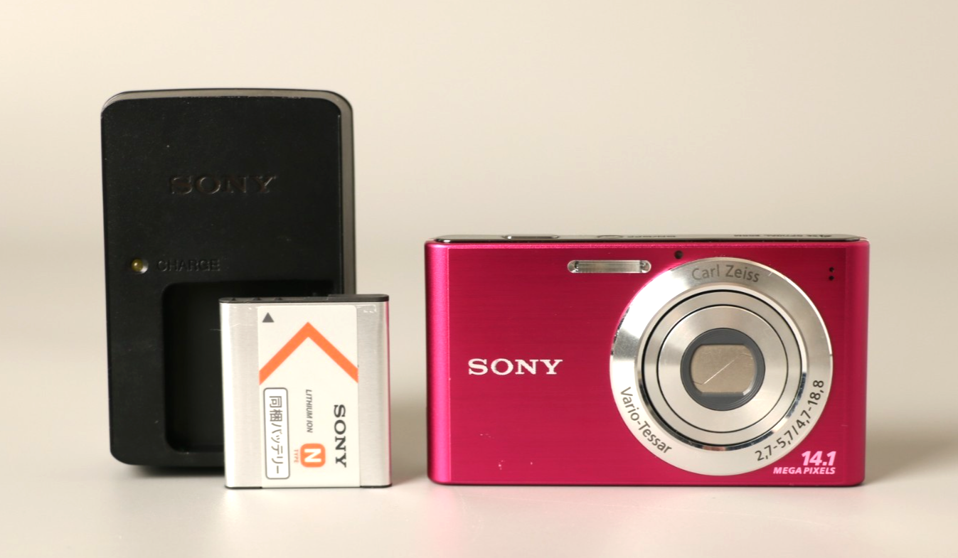 SONY - 超美品 Cyber-shot DSC-W320 ピンク  M333 SONY Digital Camera Pink Cyber-shot DSC-W320 14.1 MP 3.0x
