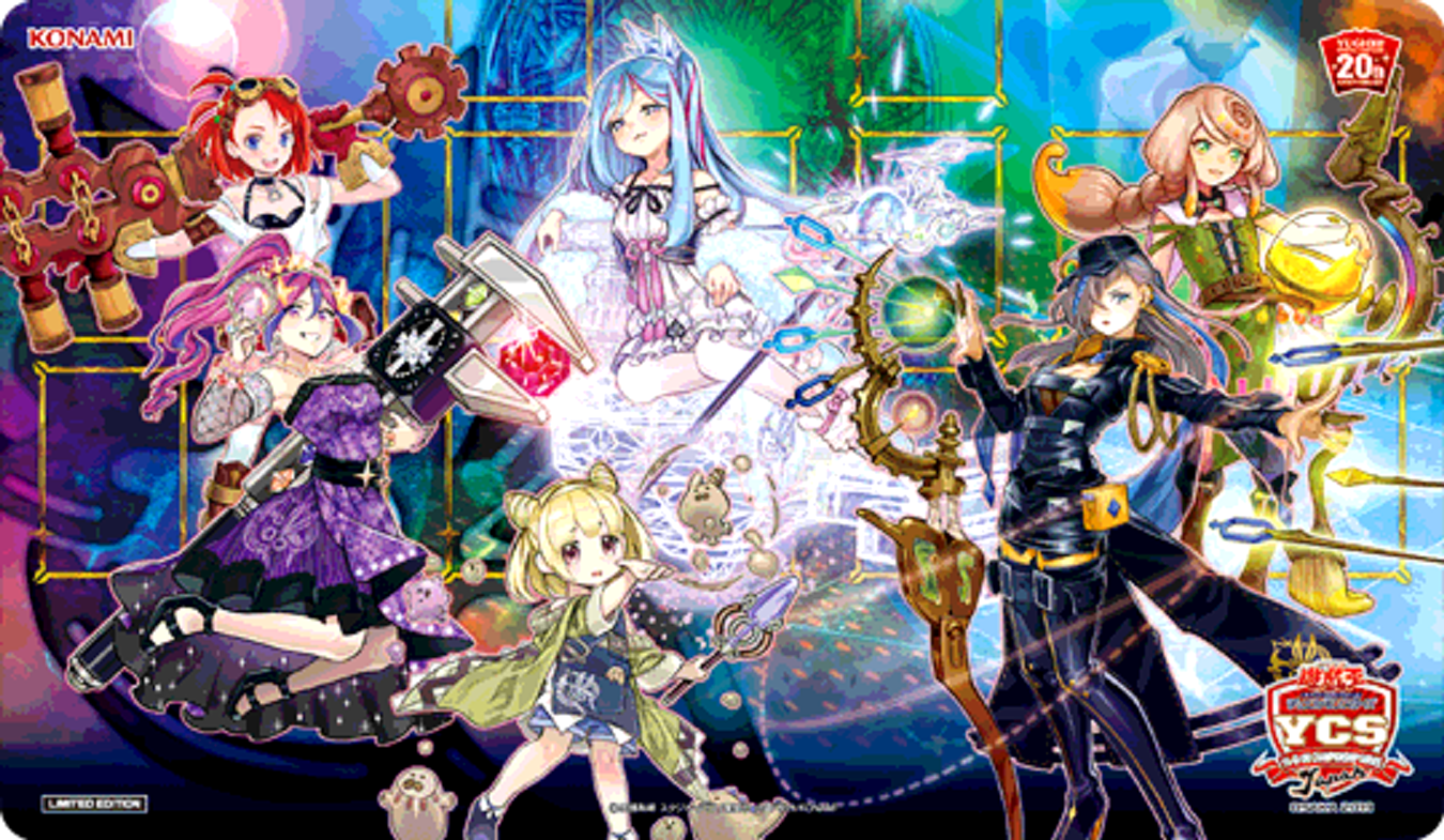 Yugioh Official Playmat Witchcraft Duel Set YCS 2019 Osaka Yugioh Official Playmat Witchcraft Duel Set YCS 2019 Osaka