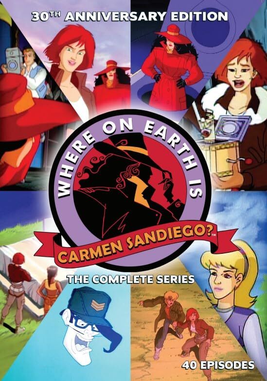 (未使用･未開封品)Where on Earth Is Carmen Sandiego: Into Maelstrom [DVD] Amazon.com: Where in the World Is Carmen Sandiego?: With Fun