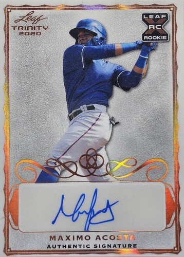 2020 Leaf Trinity - Maximo Acosta #A-MA2