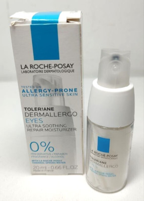 La Roche-Posay Toleriane Dermallergo Eye Cream Repair Moisturizer 0.66fl oz/20ml