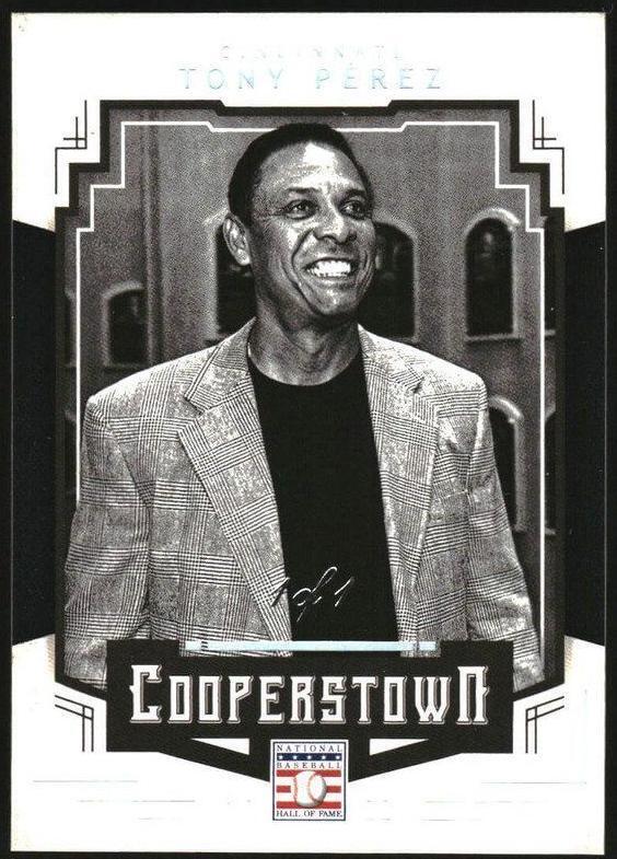 2015 Panini Cooperstown — Тони Перес No95