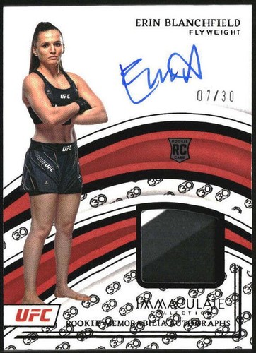 2023 Panini Immaculate Collection UFC - Erin Blanchfield #116