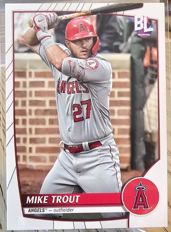 2023 Topps Big League Mike Trout #27 Los Angeles Angels | eBay