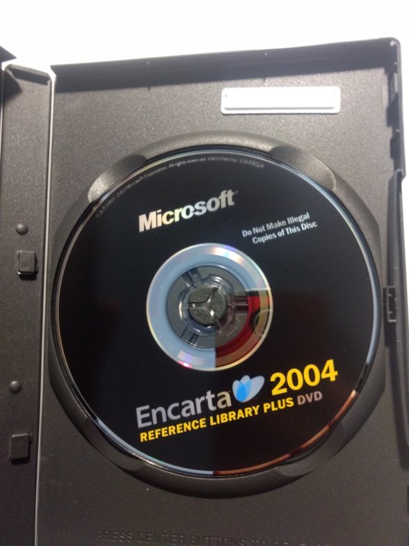 MS Encarta 2004 Reference Library Plus DVD - 98/2000/ME/XP