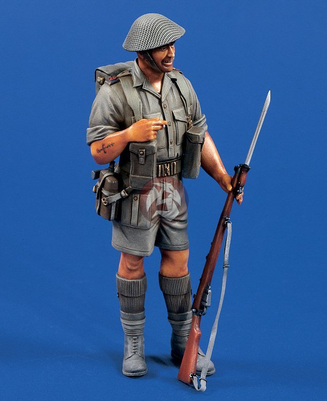 イギリス軍 キャリング フレーム 1944 パターン【実物本物】 Verlinden 120mm (1/16) British Desert Rat 8th Army Soldier