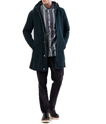 ELVINE ELVINE HERREN GEORGE 183018 PARKA DUNKEL MARINE GROSE XS