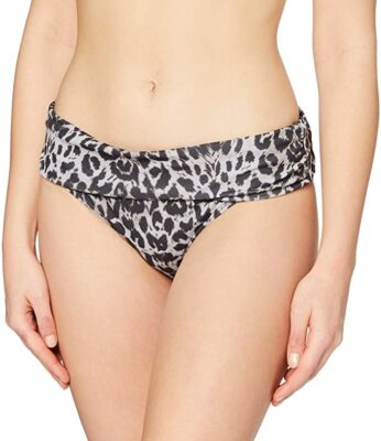 Iris & Lilly Women's Animal print  Bikini Bottoms size xs UK 8 NEW FREE UK POSTA